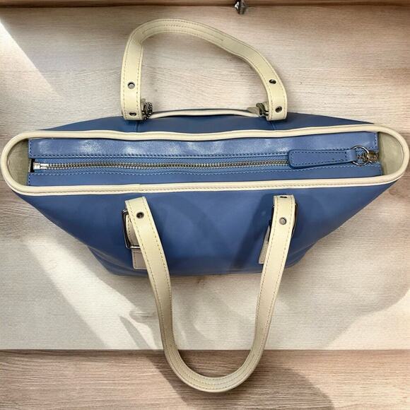 Vintage Coach 9847 Legacy West Leather Market Tote Bag & 6780 Skinny Wristlet - Picture 5 of 16